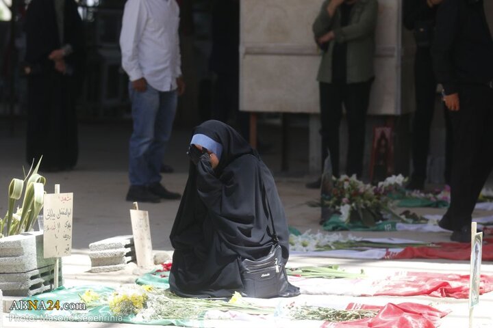 آیین تجدید میثاق اهالی فرهنگ و هنر و رسانه شهر تبریز با شهدای غدیر