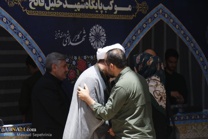 آیین تجدید میثاق اهالی فرهنگ و هنر و رسانه شهر تبریز با شهدای غدیر