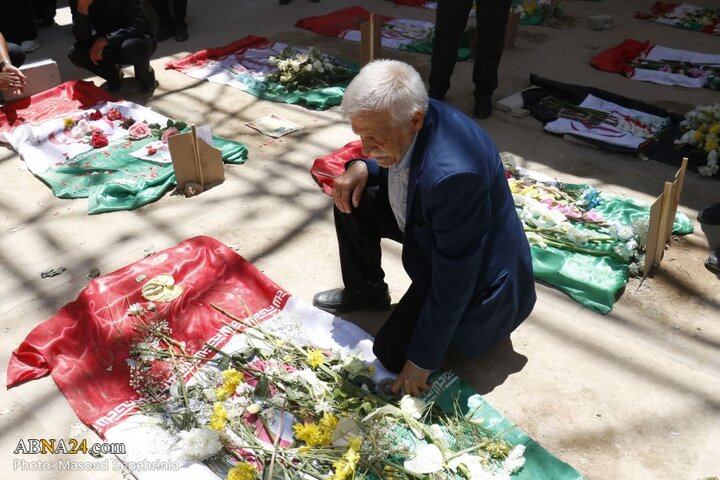 آیین تجدید میثاق اهالی فرهنگ و هنر و رسانه شهر تبریز با شهدای غدیر