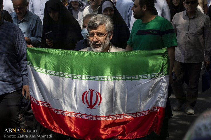 راهپیمایی جمعه «خشم و نصر» در شهر تهران