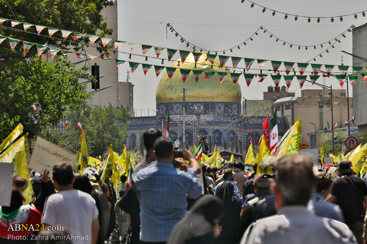راهپیمایی جمعه «خشم و نصر» در شهر تهران
