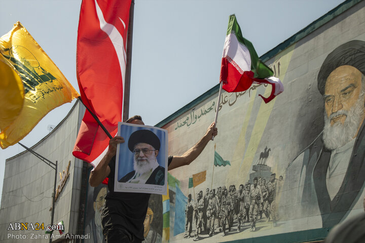 راهپیمایی جمعه «خشم و نصر» در شهر تهران