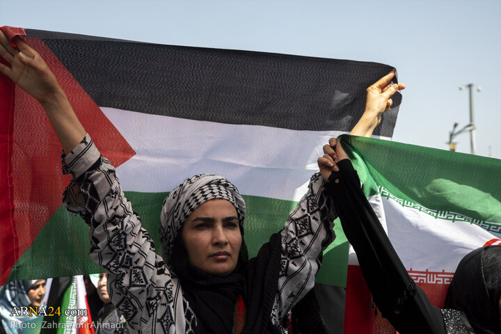 راهپیمایی جمعه «خشم و نصر» در شهر تهران