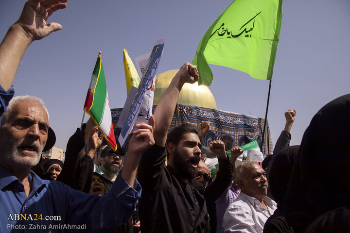 راهپیمایی جمعه «خشم و نصر» در شهر تهران