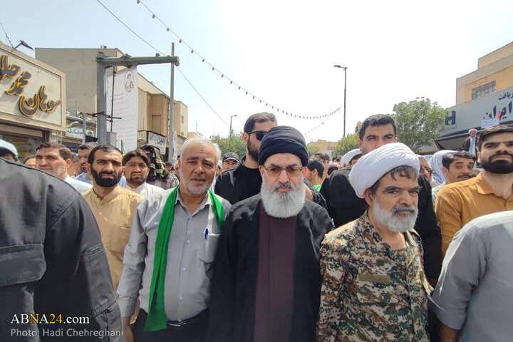 راهپیمایی جمعه خشم و نصر با حضور مردم انقلابی در شهر قم