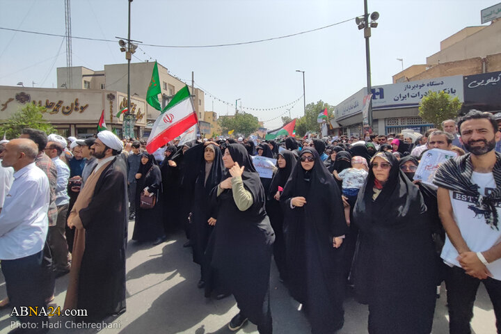 راهپیمایی جمعه خشم و نصر با حضور مردم انقلابی در شهر قم