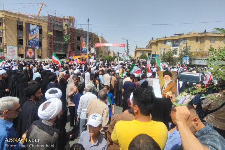 راهپیمایی جمعه خشم و نصر با حضور مردم انقلابی در شهر قم