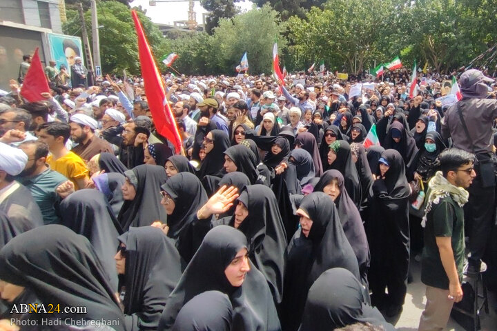راهپیمایی جمعه خشم و نصر با حضور مردم انقلابی در شهر قم