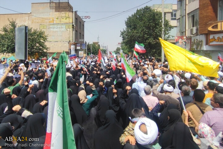 راهپیمایی جمعه خشم و نصر با حضور مردم انقلابی در شهر قم