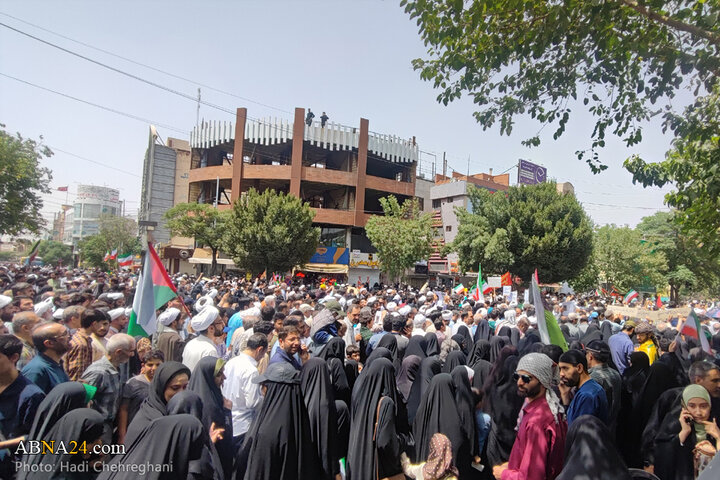 راهپیمایی جمعه خشم و نصر با حضور مردم انقلابی در شهر قم