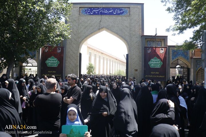 راهپیمایی خشم و نصر مردم تبریز