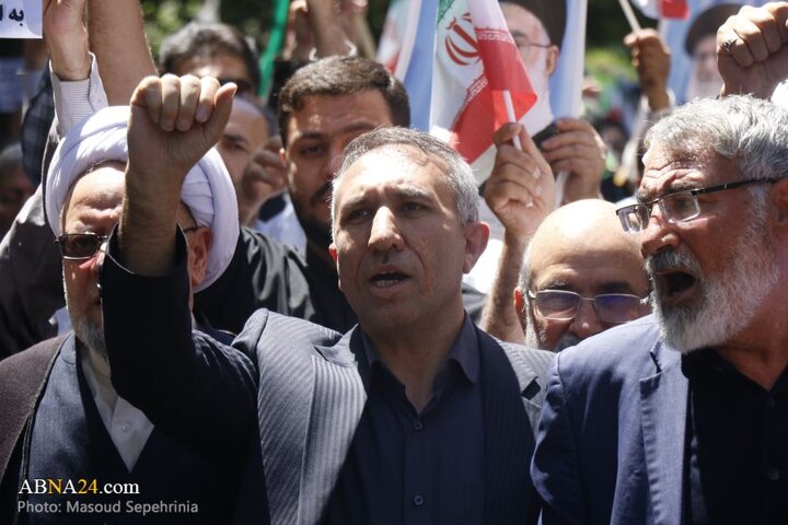 راهپیمایی خشم و نصر مردم تبریز