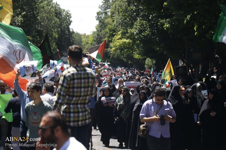 راهپیمایی خشم و نصر مردم تبریز