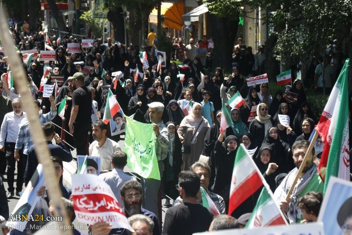 راهپیمایی خشم و نصر مردم تبریز