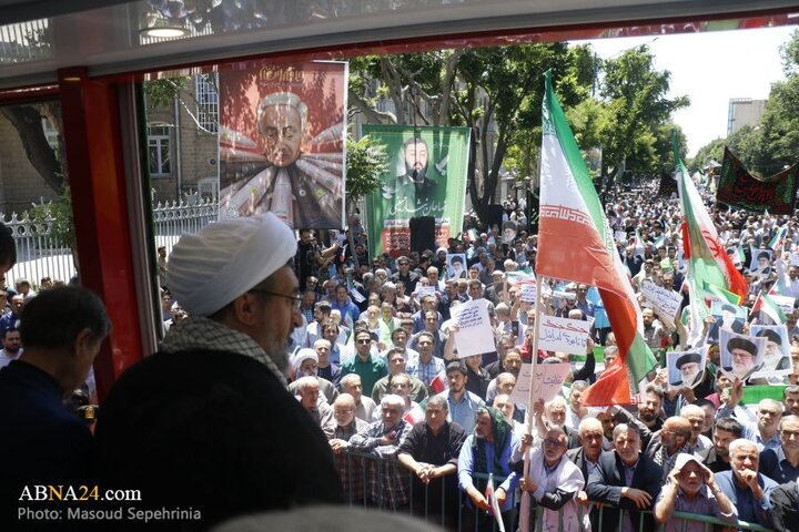 راهپیمایی خشم و نصر مردم تبریز
