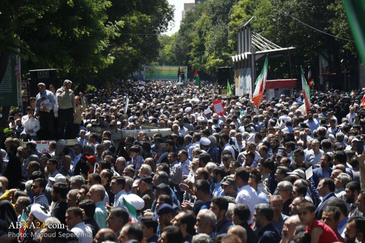 راهپیمایی خشم و نصر مردم تبریز