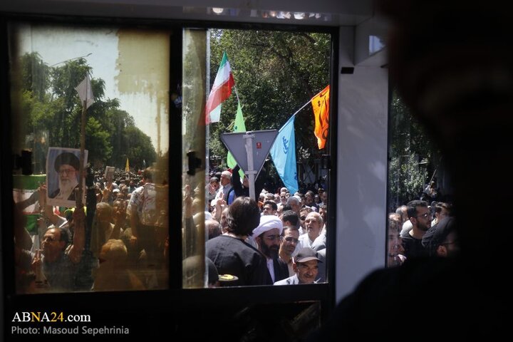 راهپیمایی خشم و نصر مردم تبریز