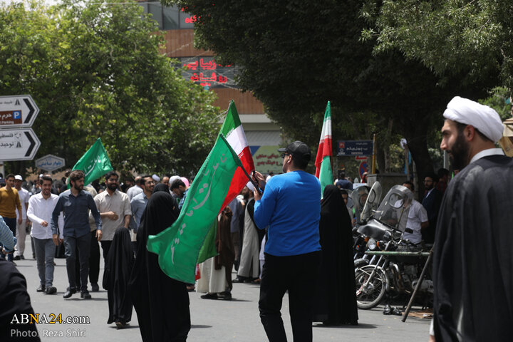 تشییع پیکر ۵ شهید حملات رژیم صهیونیستی در جمعه «خشم و نصر» در شهر قم