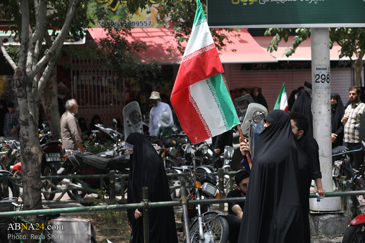 تشییع پیکر ۵ شهید حملات رژیم صهیونیستی در جمعه «خشم و نصر» در شهر قم