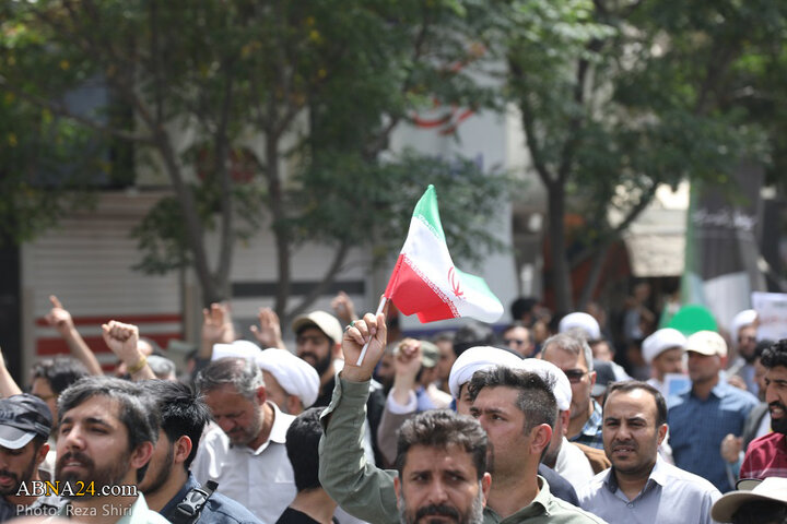 تشییع پیکر ۵ شهید حملات رژیم صهیونیستی در جمعه «خشم و نصر» در شهر قم