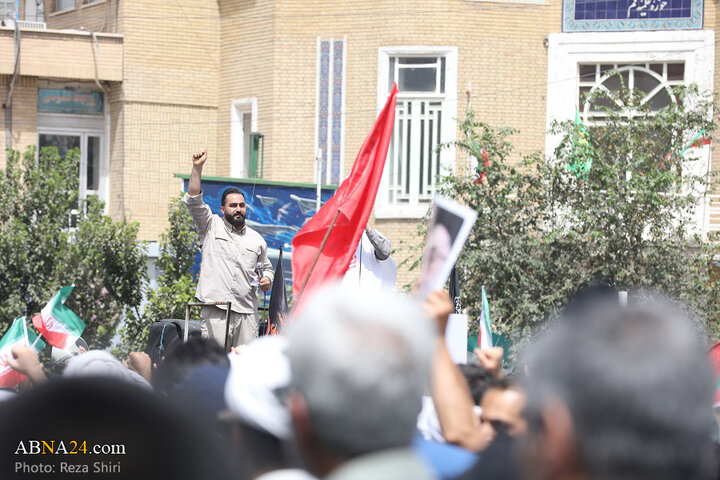 تشییع پیکر ۵ شهید حملات رژیم صهیونیستی در جمعه «خشم و نصر» در شهر قم