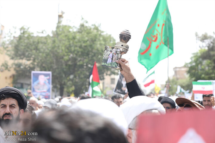 تشییع پیکر ۵ شهید حملات رژیم صهیونیستی در جمعه «خشم و نصر» در شهر قم