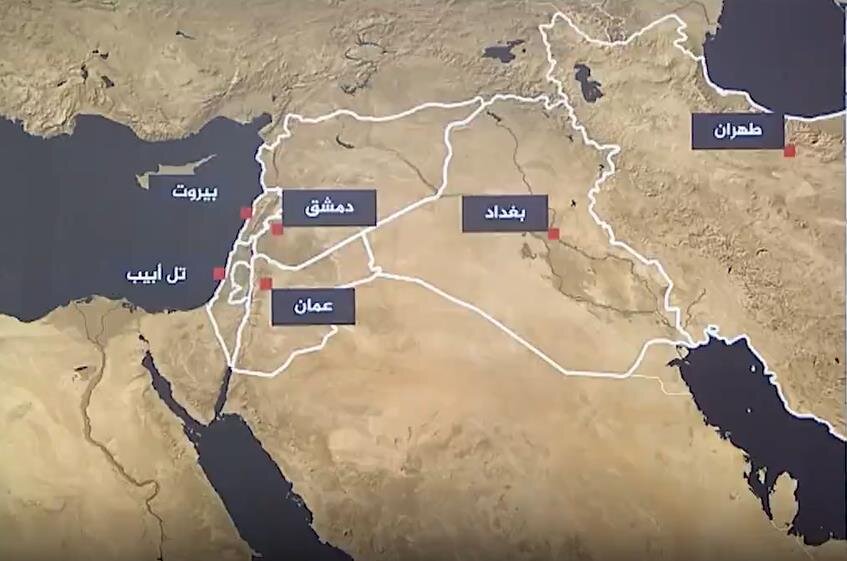 فيديو | قناة "الجزيرة" القطرية تشرح القصف الإيراني للكيان الصهيوني الغاصب