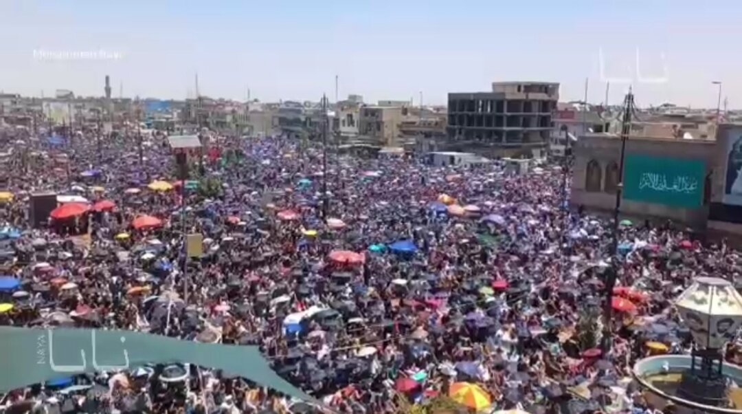 Sala ya Ijumaa dhidi ya Utawala vamizi wa Kizayuni katika Mji wa Sadr, Baghdad | Israel maji yamevuka unga- Iran yaichakaza vibaya mno - Hawakutarajia
