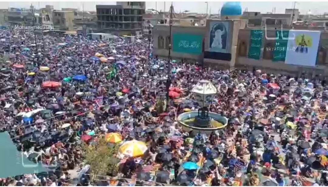 Video + Sala ya Ijumaa dhidi ya Utawala vamizi wa Kizayuni katika Mji wa Sadr, Baghdad | Israel maji yamevuka unga- Iran yaichakaza vibaya mno