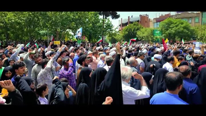 ویدیو | تنهاییت نمی‌گذاریم ای فرزند حسین...