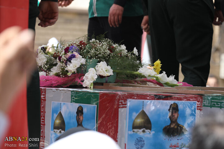 .Rapora Wêneyan:oxir kirina 5 cenazên Şehîdan ji terafen rejîma sihyonistî hatibon Şehîd kirin  Îna «Alozî û Pîrozî »liparesgeha Qum-2