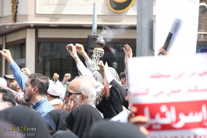 Photos: Funeral ceremony of 5 martyrs of Zionist regime's attacks on "Wrath and Victory" rally in Qom - 2