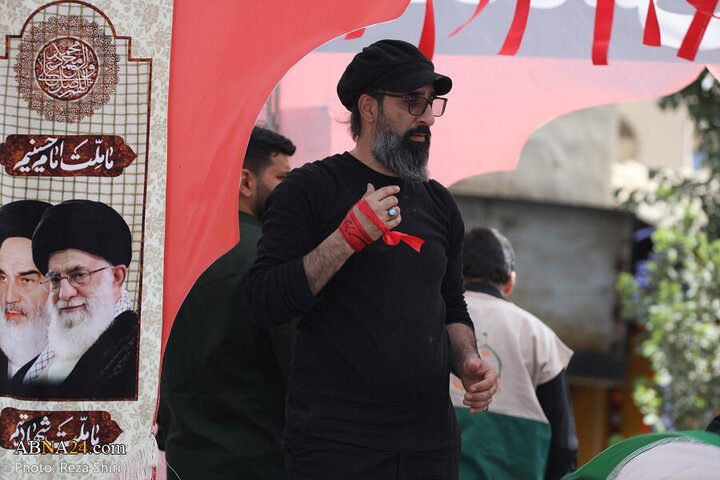 Photos: Funeral ceremony of 5 martyrs of Zionist regime's attacks on "Wrath and Victory" rally in Qom - 2