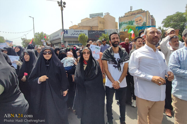 Photos: Qom people hold “Wrath and Victory” rally to condemn Israeli aggression