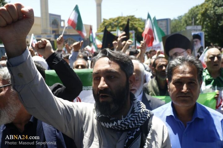 Photos: Tabriz people hold “Wrath and Victory” rally to condemn Israeli aggression