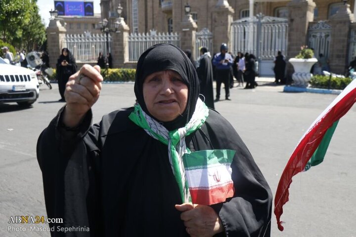 Photos: Tabriz people hold “Wrath and Victory” rally to condemn Israeli aggression