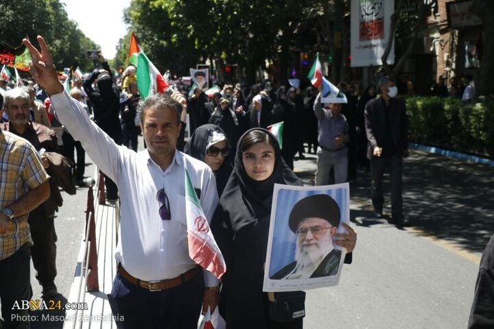 Photos: Tabriz people hold “Wrath and Victory” rally to condemn Israeli aggression