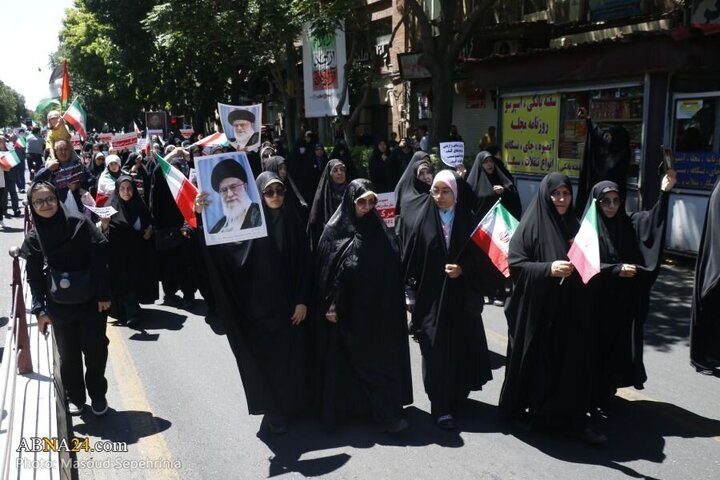 Photos: Tabriz people hold “Wrath and Victory” rally to condemn Israeli aggression