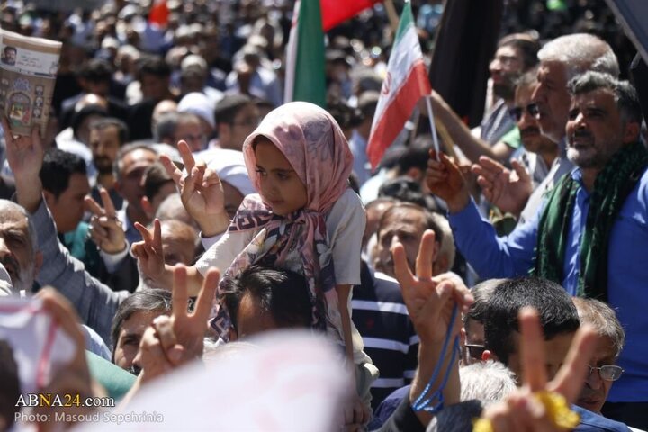 Photos: Tabriz people hold “Wrath and Victory” rally to condemn Israeli aggression