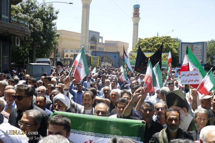 Photos: Tabriz people hold “Wrath and Victory” rally to condemn Israeli aggression