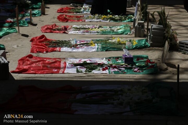 Photos: Renewal of covenant of culture, art, media activists of Tabriz with martyrs of Zionist regime attacks