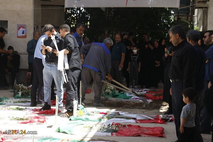 Photos: Renewal of covenant of culture, art, media activists of Tabriz with martyrs of Zionist regime attacks