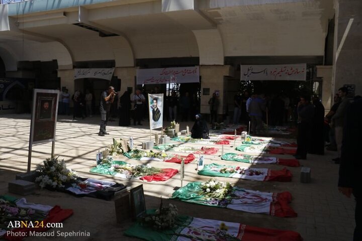 Photos: Renewal of covenant of culture, art, media activists of Tabriz with martyrs of Zionist regime attacks
