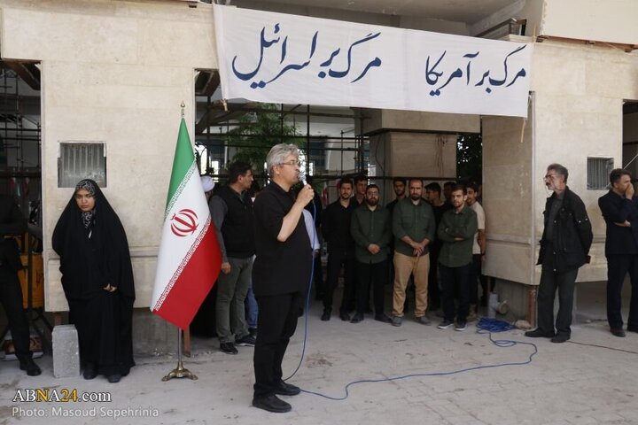 Photos: Renewal of covenant of culture, art, media activists of Tabriz with martyrs of Zionist regime attacks