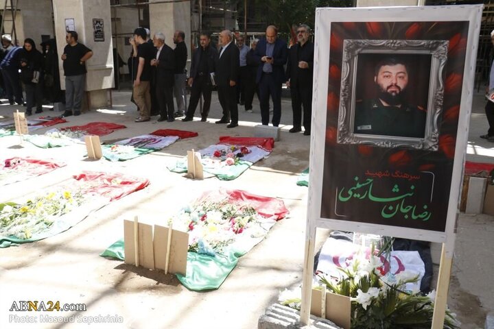 Photos: Renewal of covenant of culture, art, media activists of Tabriz with martyrs of Zionist regime attacks