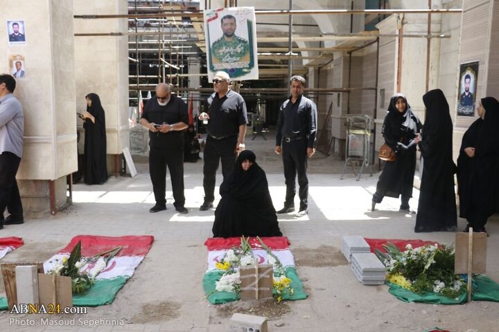 Photos: Renewal of covenant of culture, art, media activists of Tabriz with martyrs of Zionist regime attacks