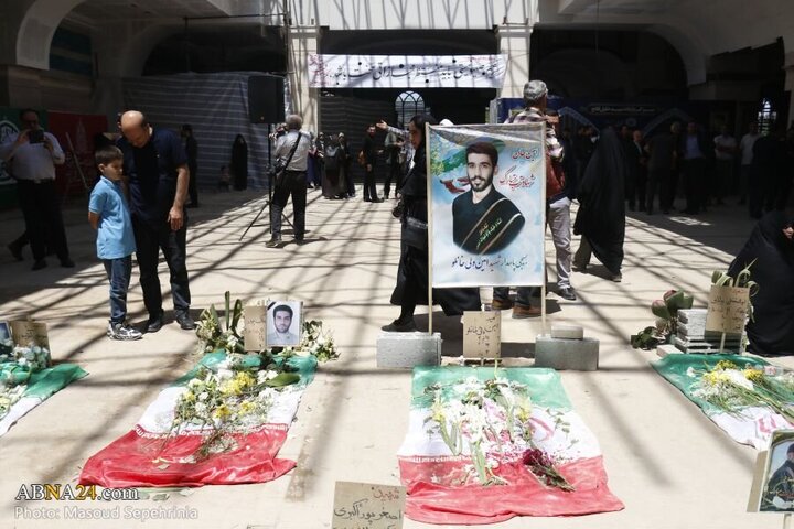 Photos: Renewal of covenant of culture, art, media activists of Tabriz with martyrs of Zionist regime attacks