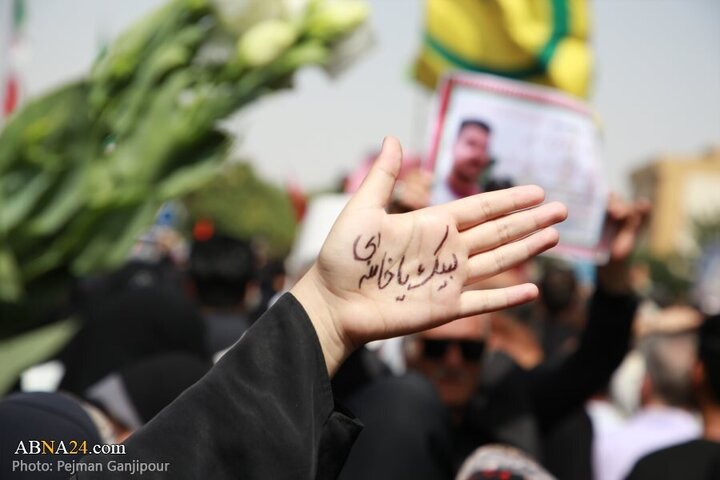 Photos: Funeral ceremony of martyrs of Zionist regime's aggression held in Isfahan