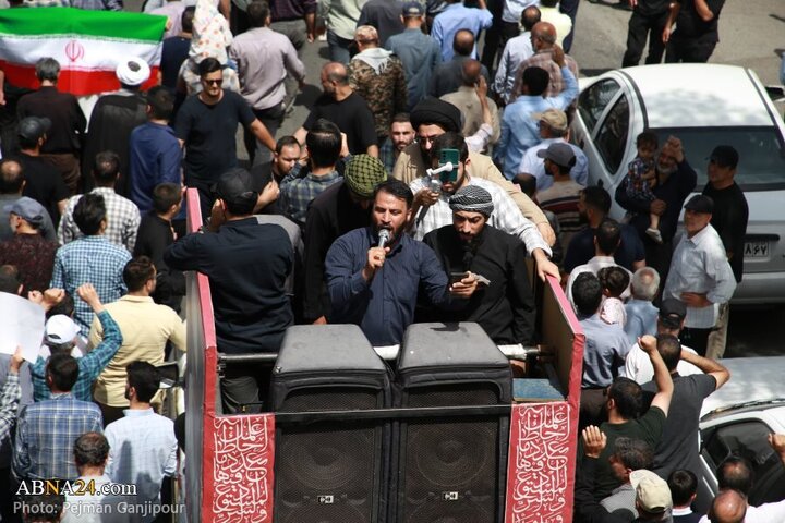 Photos: Funeral ceremony of martyrs of Zionist regime's aggression held in Isfahan
