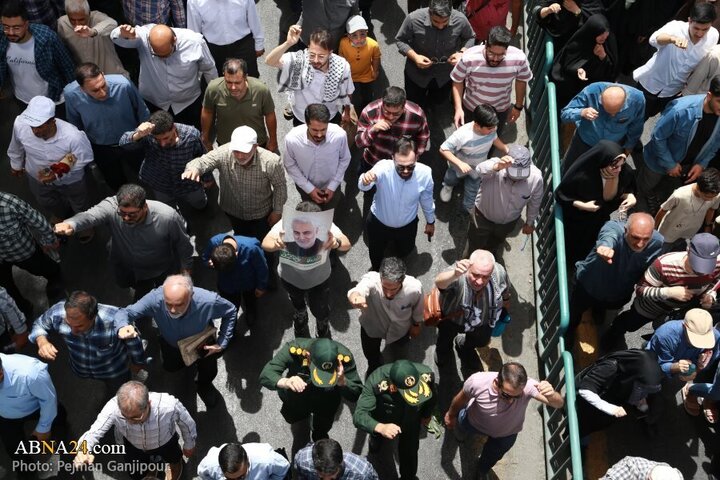 Photos: Funeral ceremony of martyrs of Zionist regime's aggression held in Isfahan